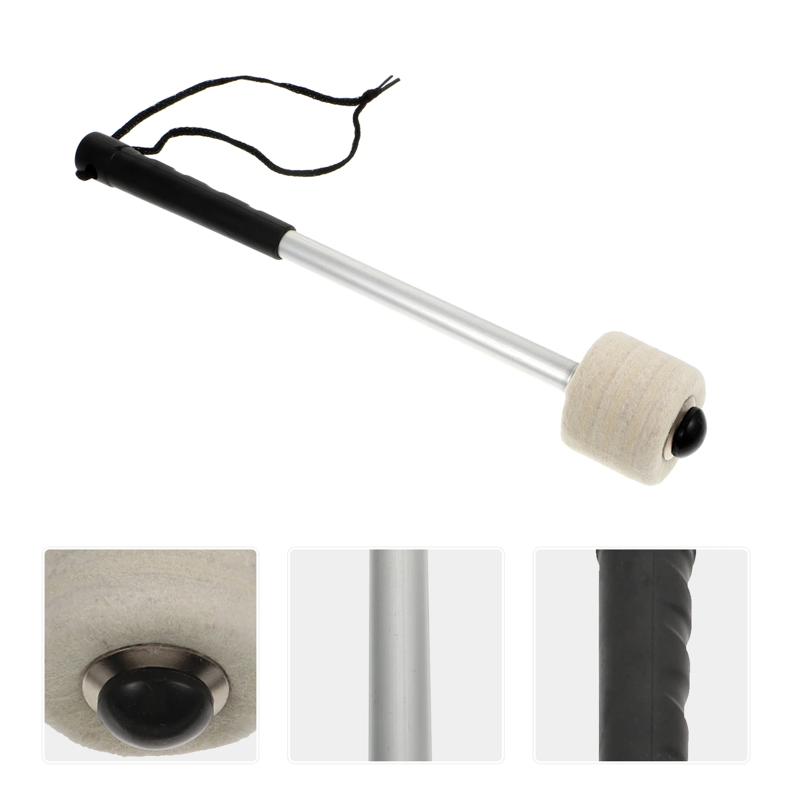 

Drum Stick Drums Accessories Music Clamp Cymbal Sticks Drumstick 5a Drumsticks Aluminum Alloy Instrument Wool Tool Percussion