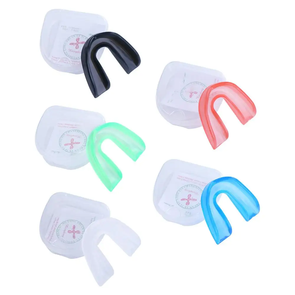 Sports Safety EVA Tooth Protector Football Basketball Boxing Mouthguard Brace Mouth Guard Tooth Brace Protection Teeth Protect