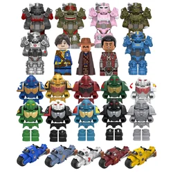 Giochi Fallout Mattoni Bambola Lucy Maximus Maclean Cooper Howard T60 Power Armor Mini Action Figure Modello Giocattolo Building Blocks Regali