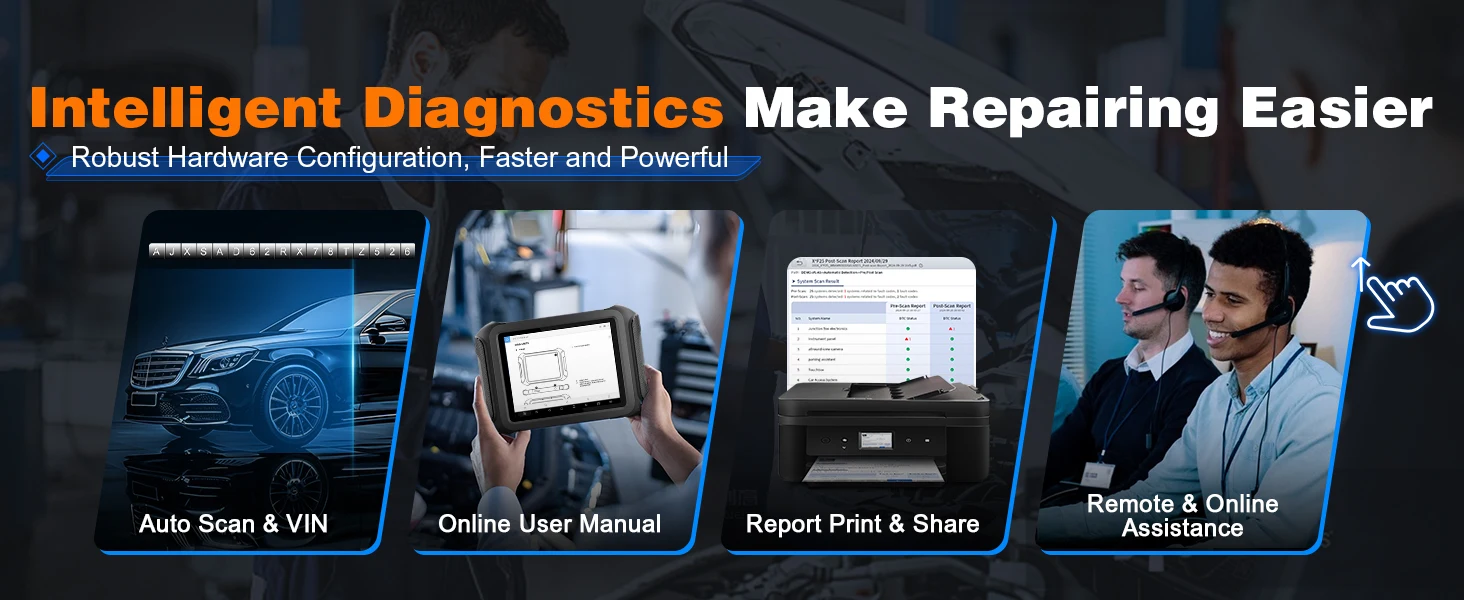 2026 XTOOL D9S BT Automotive Scanner Schlüsselprogrammierer ECU-Codierung OBD2-Diagnose Topologie-Karte mit 45+ Resets FCA SGW DOIP CANFD – Detail 4