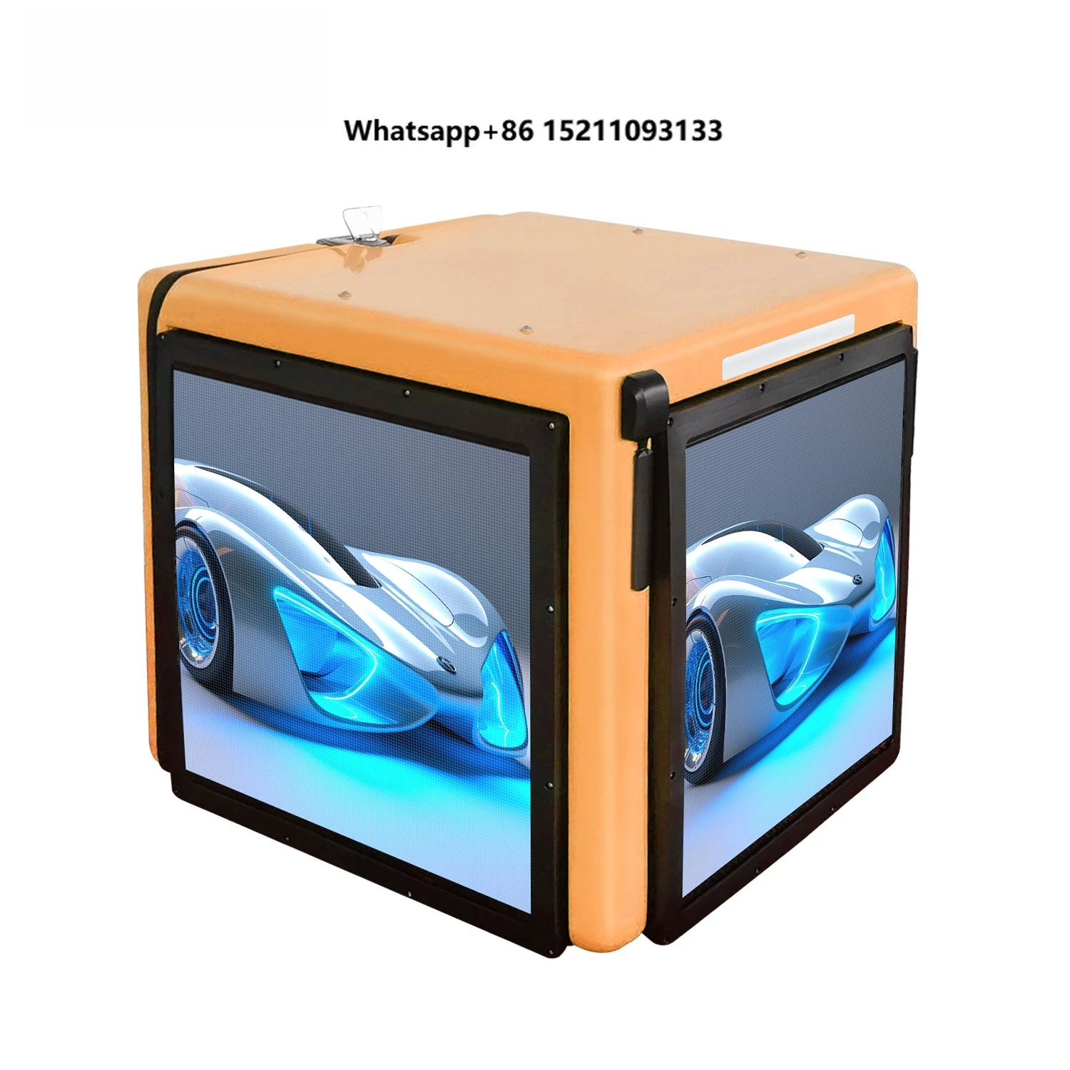 

Pixelpulse Hot Selling IP65 Waterproof Full Color Motorcycle Fiberglass Tail Box LED Display 4000-4500cd/m Brightness for