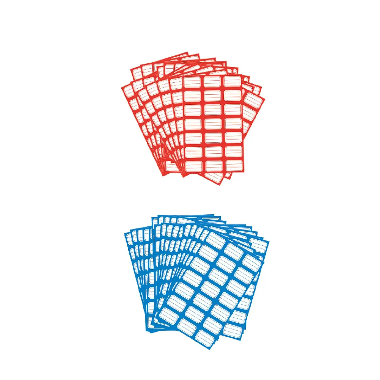 50 Pieces Blank Sticker Blank Handwriting Multi-use Writable Tag Stickers Plain