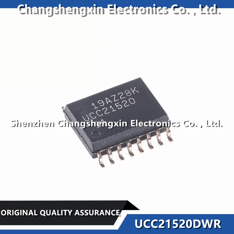 10 Pieces UCC21520DWR Gate Driver Capacitive Coupling 5700Vrms 2 Channel 16-SOIC