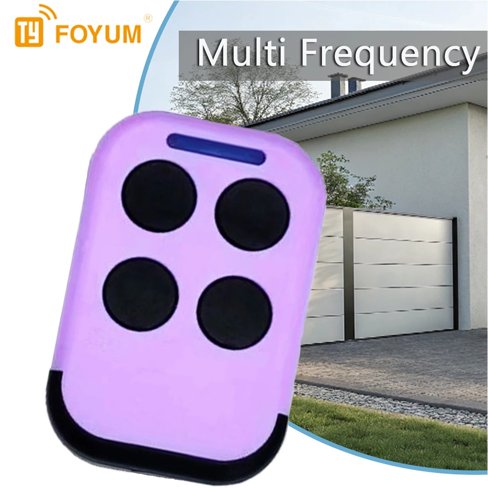 

New Color Garage Door Remote Control,Multi-Frequency Garage Door Remote Copier Electronic Door Controller Opener Rolling Code