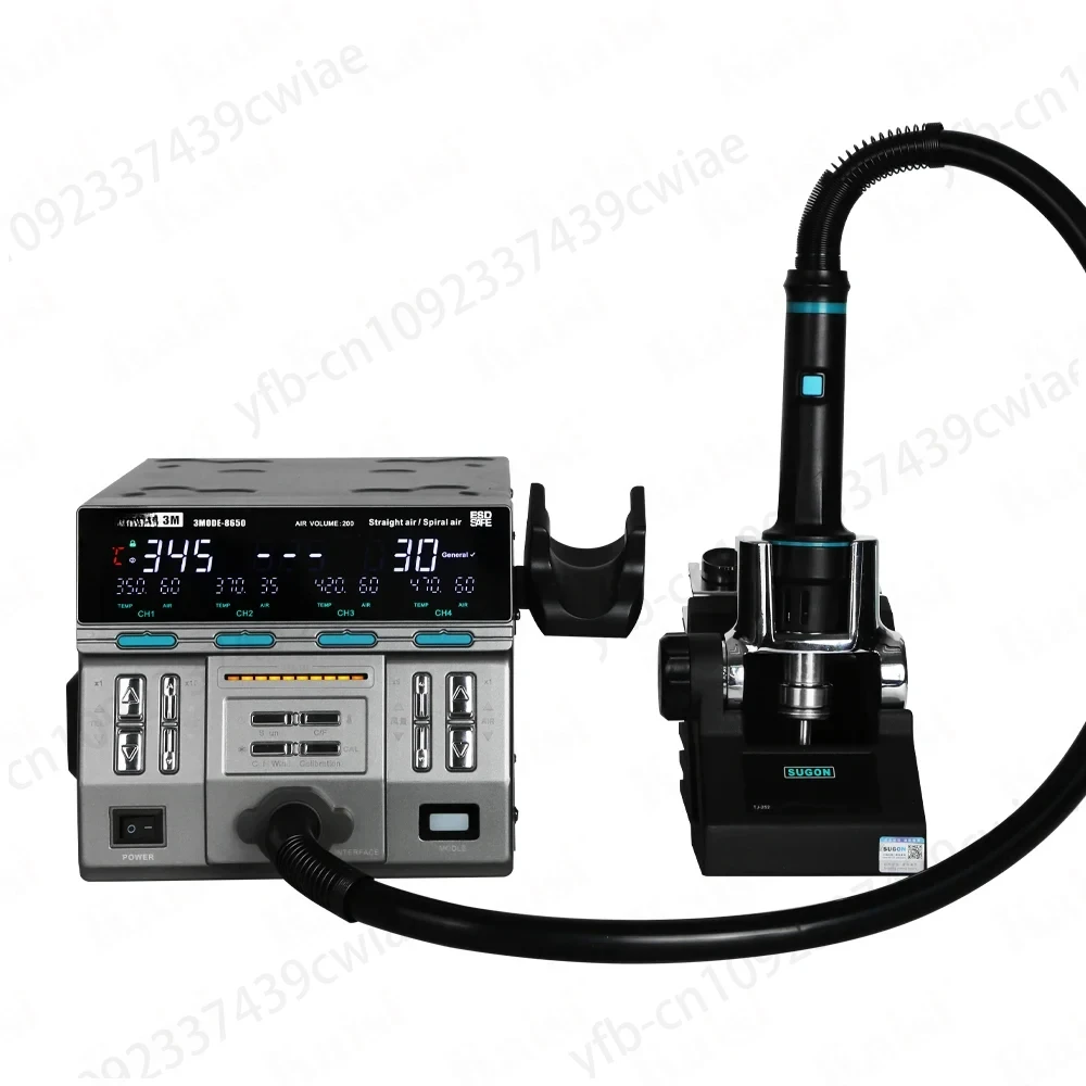 NEW 3 Mode 8650 Soldering Rework Station Hot Air Rework Station Blower Gun For Mobile repair