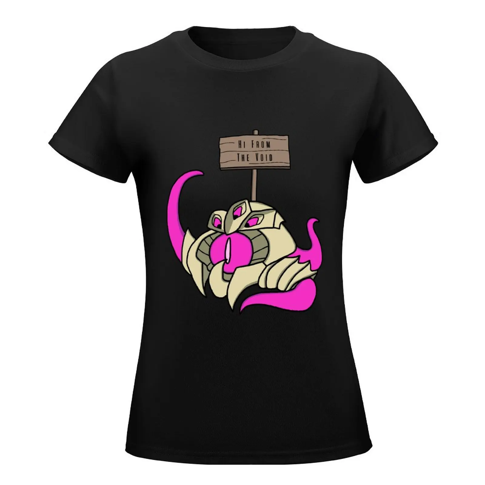 Vel'koz Fan Art | New emote T-Shirt summer top plus size tops summer tops workout t shirts for Women