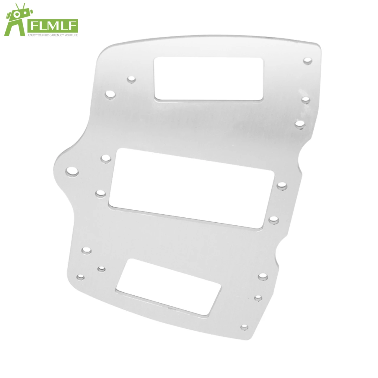 

CNC Metal Fixed Plate for Steering Servo Fit for 1/6 HPI FG Monster Hummer Truck ROFUN ROVAN Big Monster Rc Car Toys Games Parts