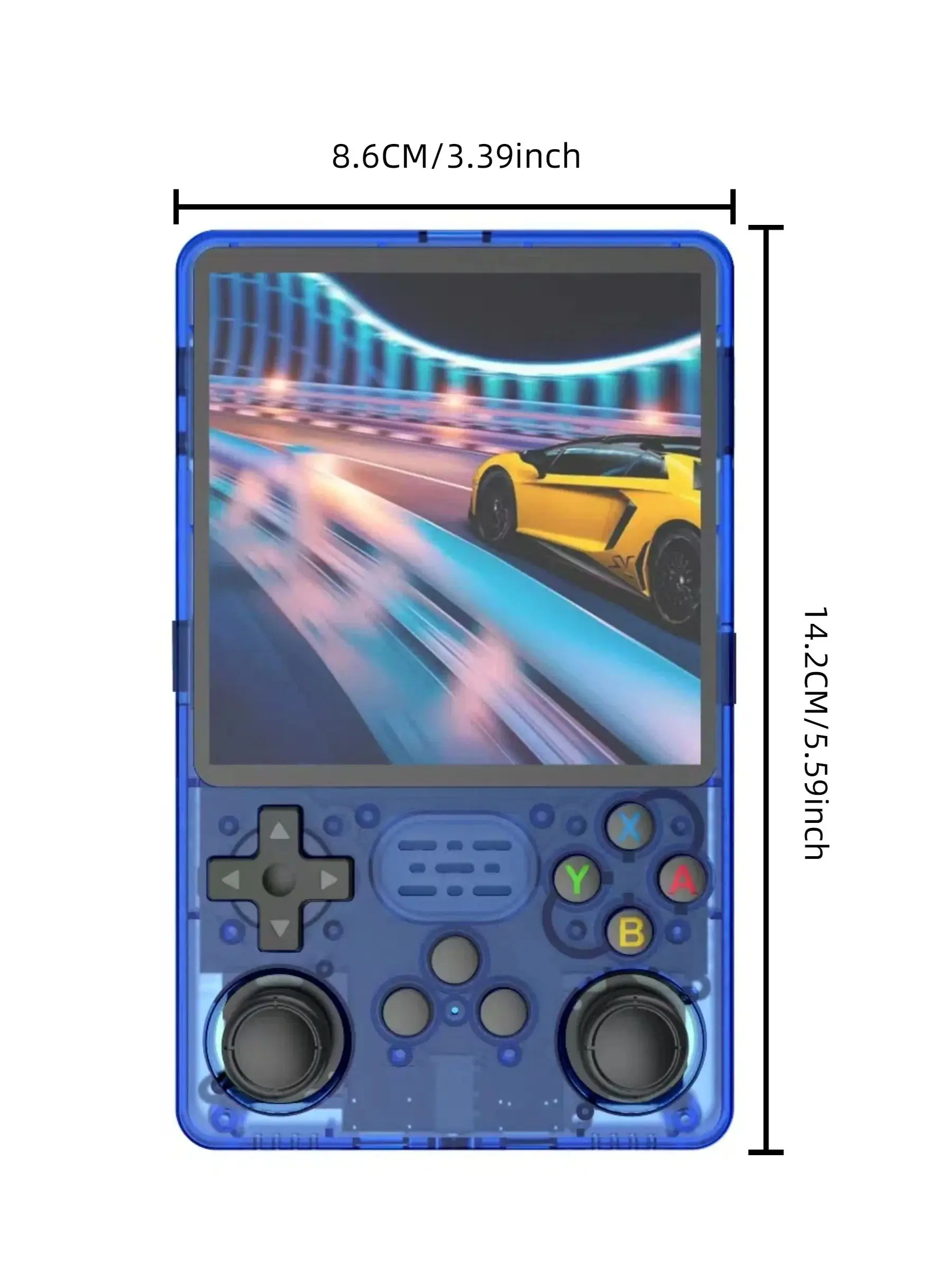 Spielkonsolen-Emulator 4,0 Zoll IPS-Bildschirm Retro Handheld Mini Tragbare Taschen-Videospielkonsole 64G/128G