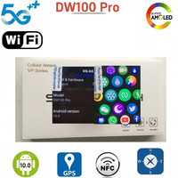 DW100 Pro Fingerprint Smartwatch 4G Android 2.29‘’ Amoled 8MP 180° Rotating Camera WIFI GPS Play Store smart watches for men
