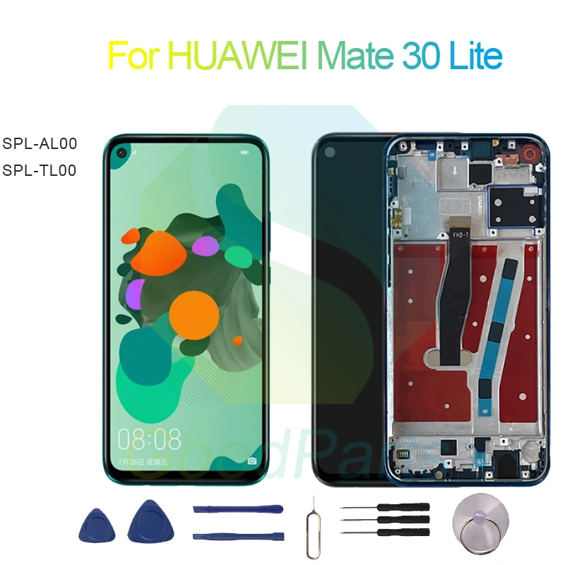 

for HUAWEI Mate 30 Lite Screen Display Replacement 2340*1080 SPL-AL00, SPL-TL00 Mate 30 Lite LCD Touch Digitizer