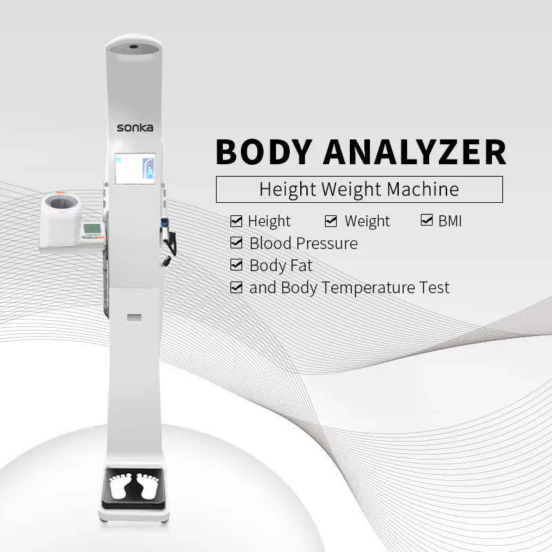 Body  Scale Weight  Bmi Analyzer Hospital  Pressure Kiosk