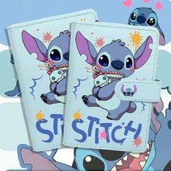 Disney Lilo & Stitch Pu Cartoon Notebook Cartoon Tablet Supplies School Office Stationery Student Gifts