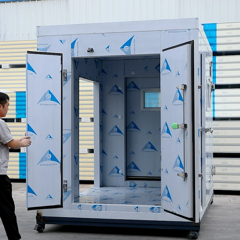 Холодная комната для прогулок в холодильнике Производитель холодной комнаты Прогулка в морозильной камере Хранение рыбы