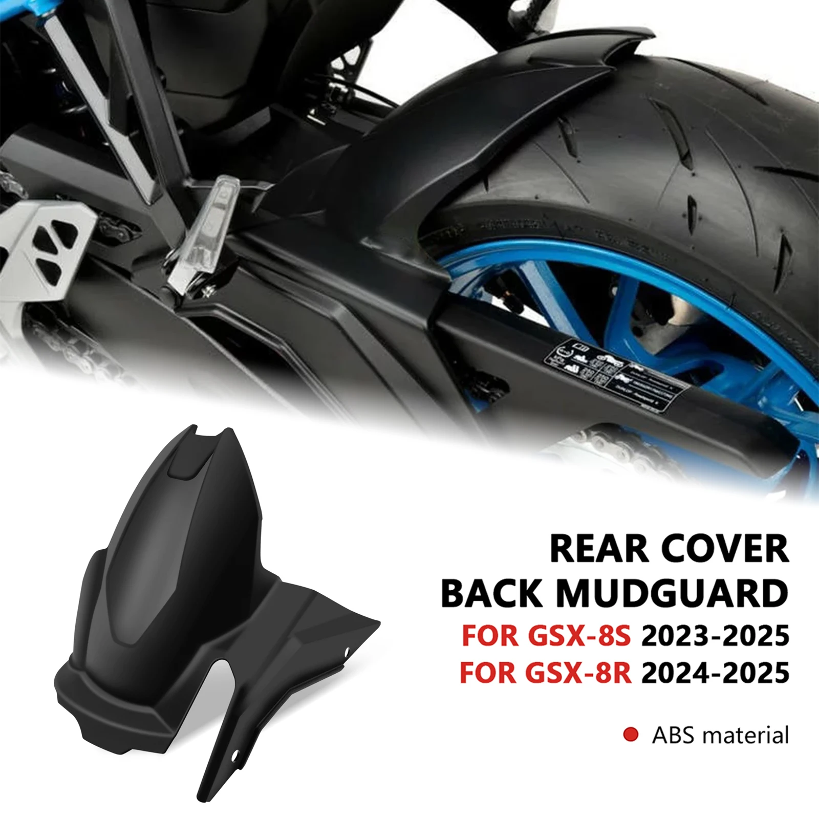 

For GSX-8R GSX8R 2024 2025 GSX 8S GSX-8S GSX8S 2023-2025 rear fender fender splash guard motorcycle accessories