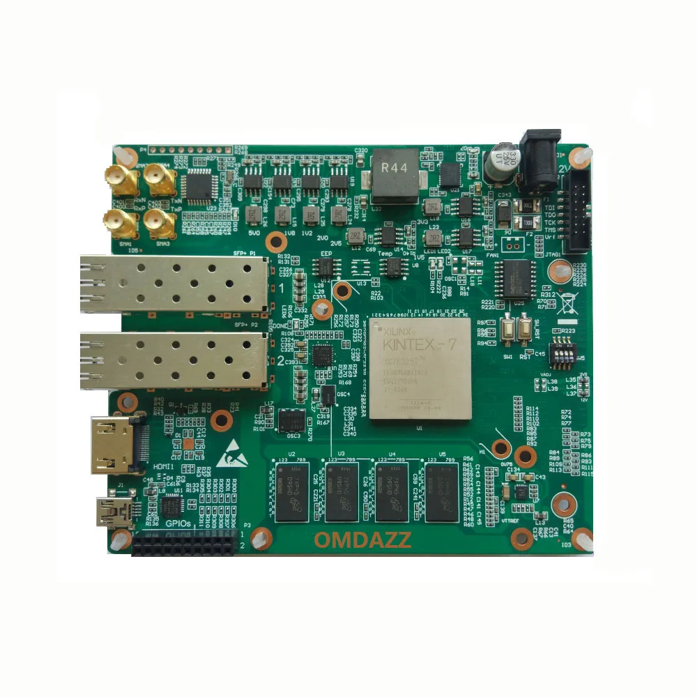 

DIY Kit Electronic FPGA Kintex7 XC7K325T Development PCB Demo Board with10G-fibre SFP+ Network SMA HDMI-compatible