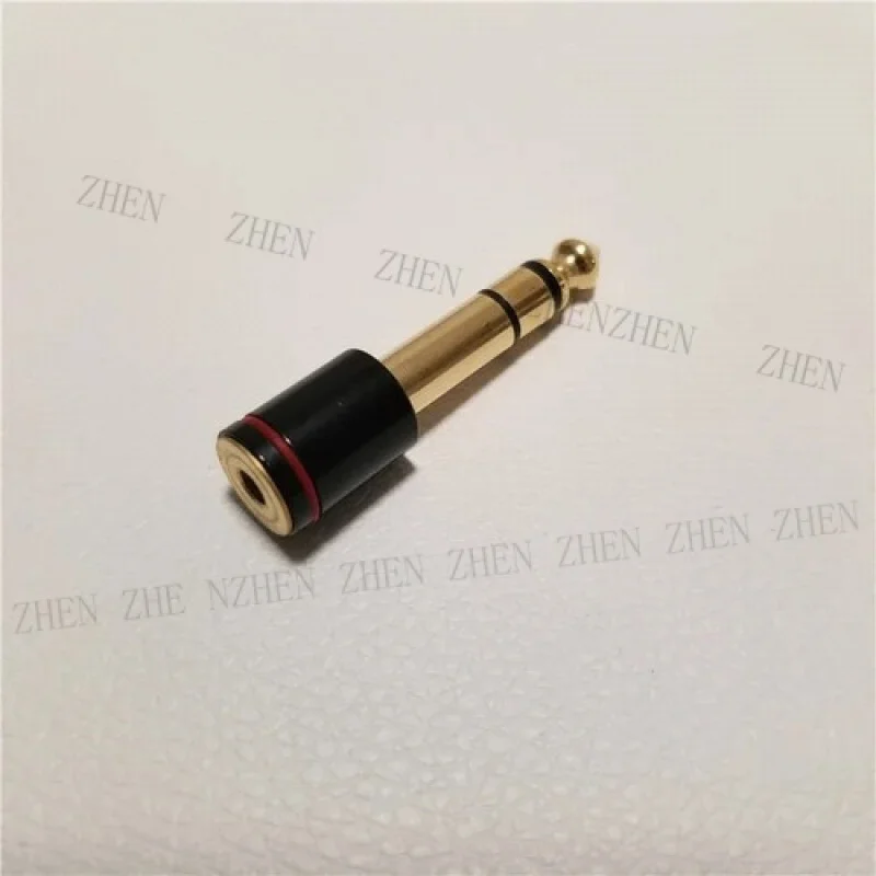Y Y Electronic drums headphone adapter 3.5MM Female switch 6.5MM Male Connector plug