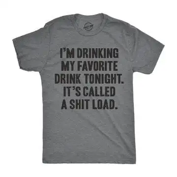 Beer T Shirt Men Bachelor Party Favors Stag Do Funny Drinking Drunk A Shitload Tonight