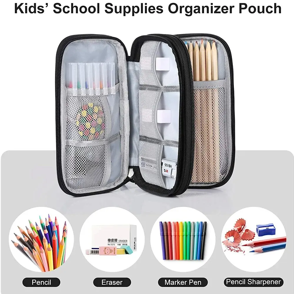 1Pc NEUE Reise Veranstalter Tasche Kabel Lagerung Organisatoren Beutel Tragen Fall Tragbare Wasserdichte Doppel Schichten Lagerung Taschen Kabel – Detail 3
