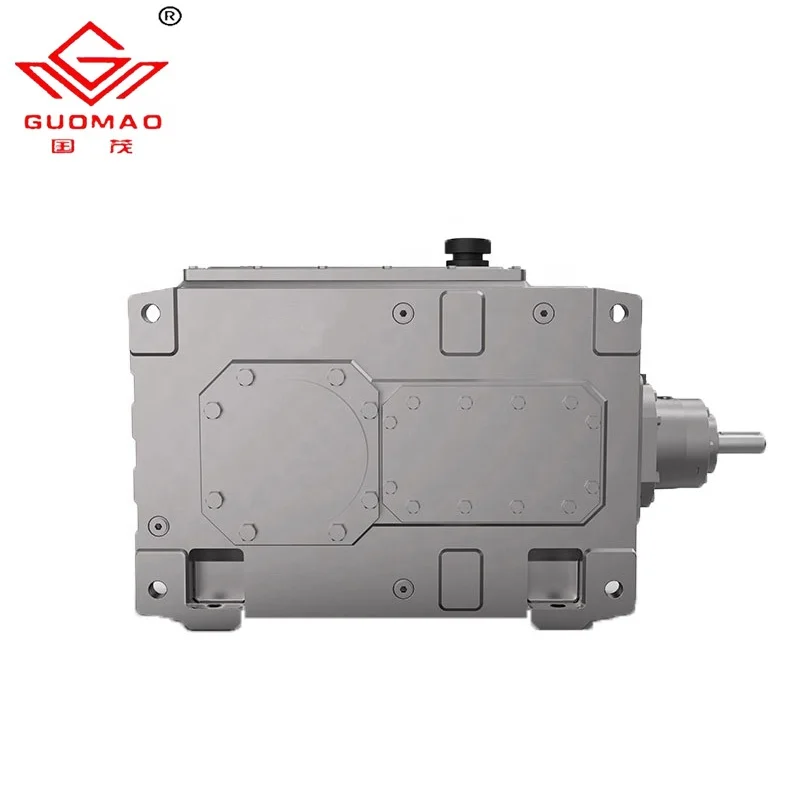 

H and B Series Solid Shaft High Power Transmission Gearbox High Torque Industrial Gearbox