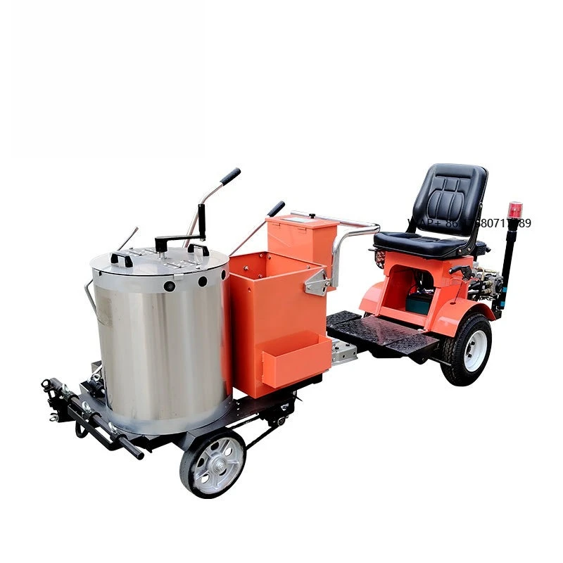 ISO9001 Factory 10cm Size of Shoe Thermoplastic Road Marking Equipment for Road Line Painting Marking Street Paint Machine