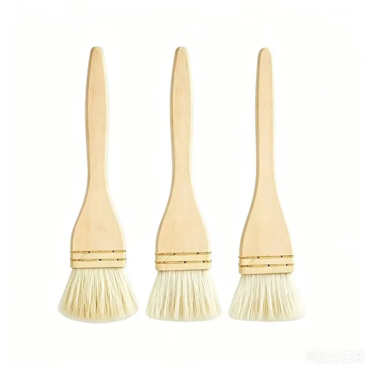 update. 20pcs Pottery Glaze Brushes Set, Wood Ceramic Brushes with Wool Bristles for Watercolor, Oil & Acrylic Painting