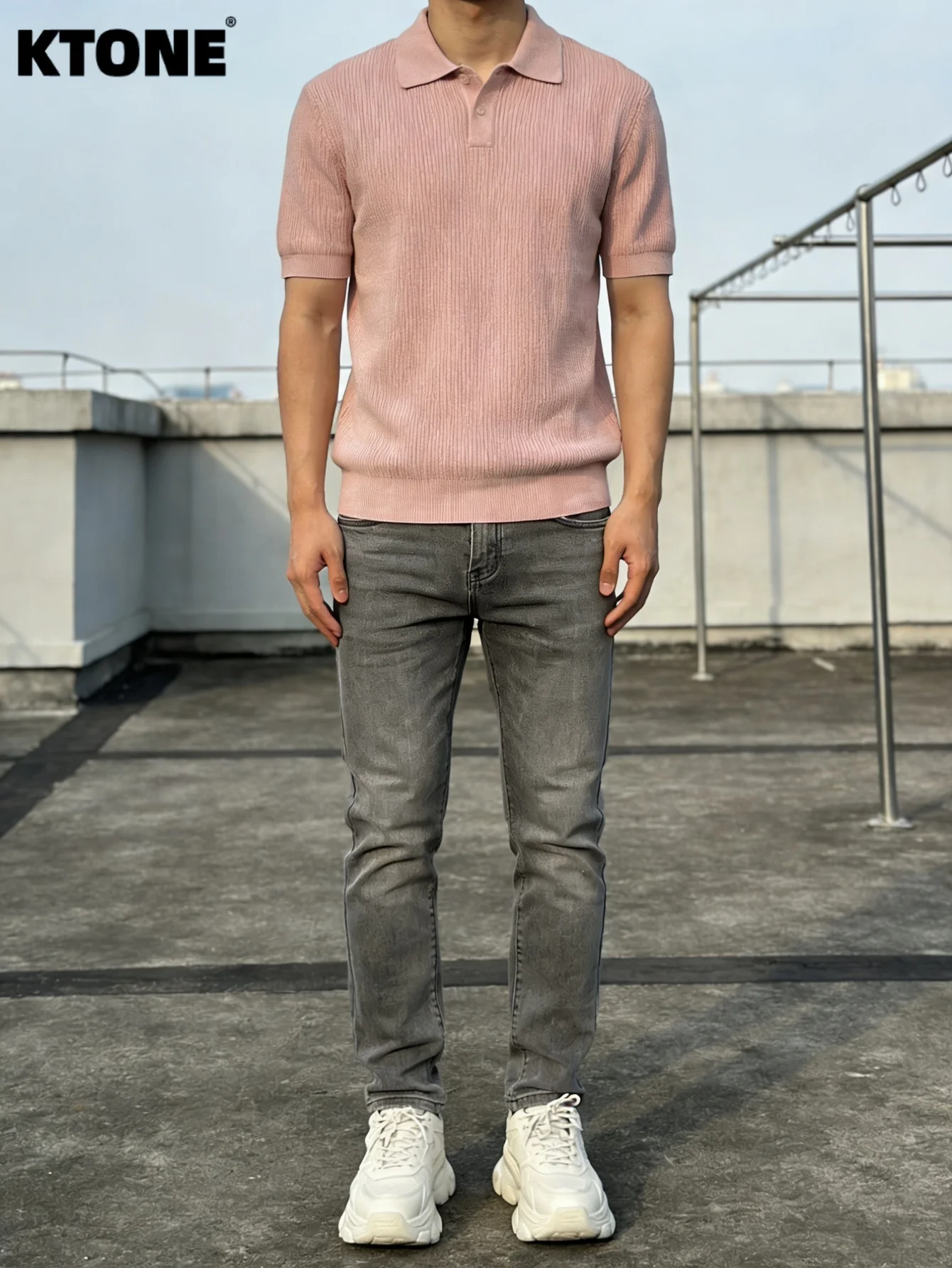 

Y2K Gray Slim Men's Jeans Pant Original Drip Fashion Daily Wear No accessories or belts included