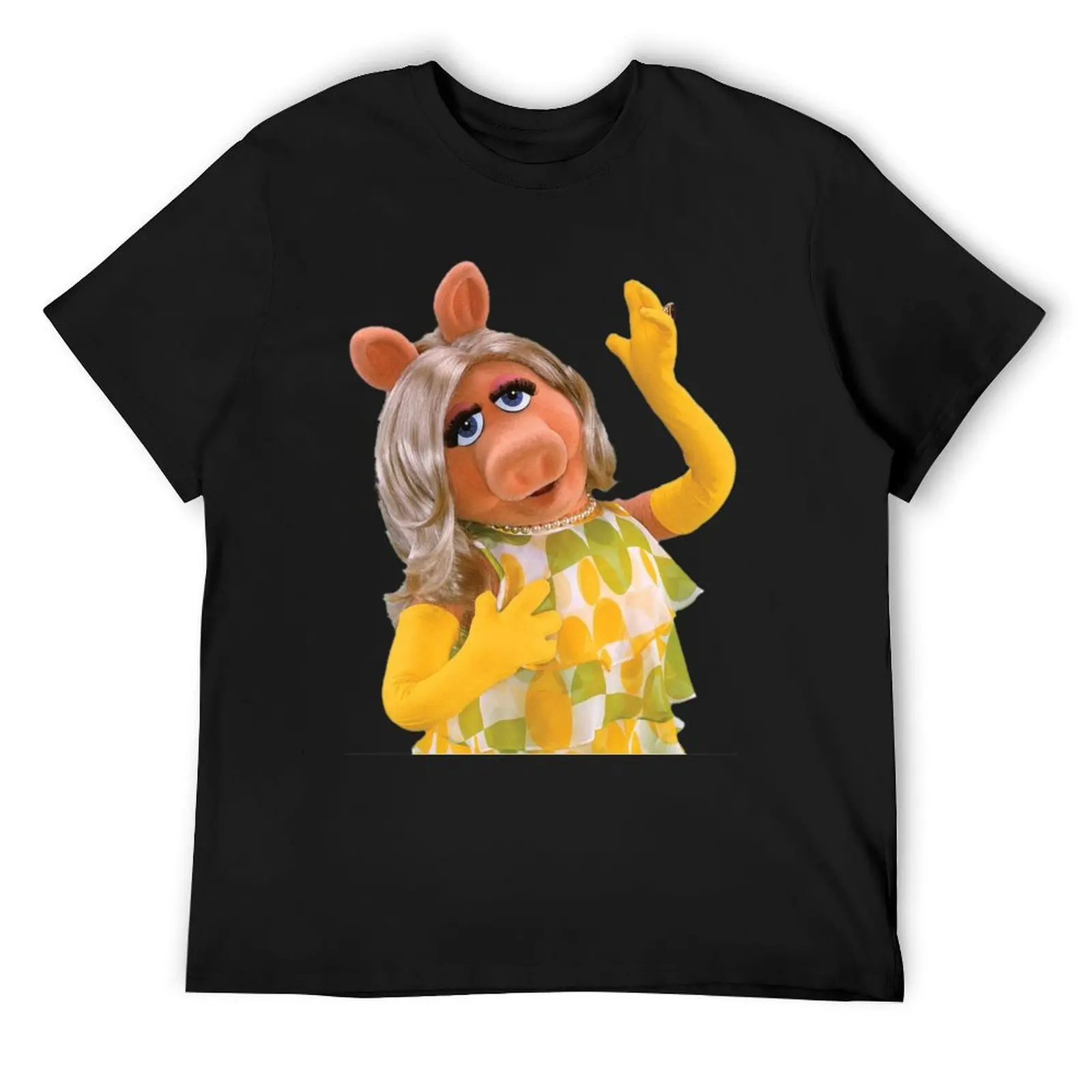 STAR OF THE SHOW PIGGY T-Shirt vintage plus sizes shirts graphic tees men clothes