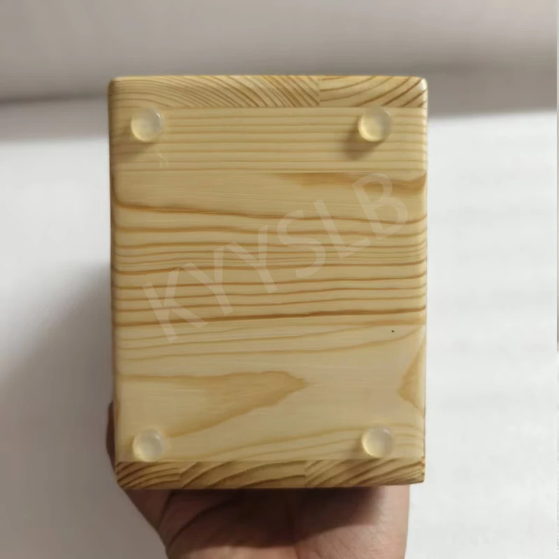 KYYSLB Altavoz laberinto de madera maciza Altavoz pasivo Frecuencia completa de 3 pulgadas HiFi Fever Home Desktop Audio de frecuencia completa