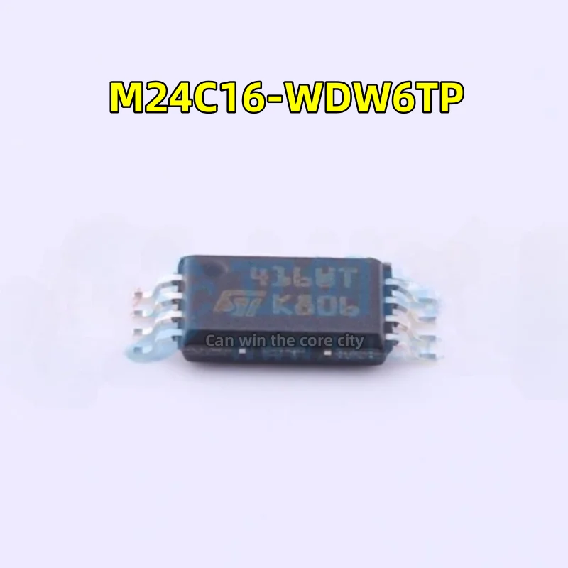 10 pieces Original ST Italian M24C16-WDW6TP screen print 416WP TSSOP-8 EEPROM memory chip