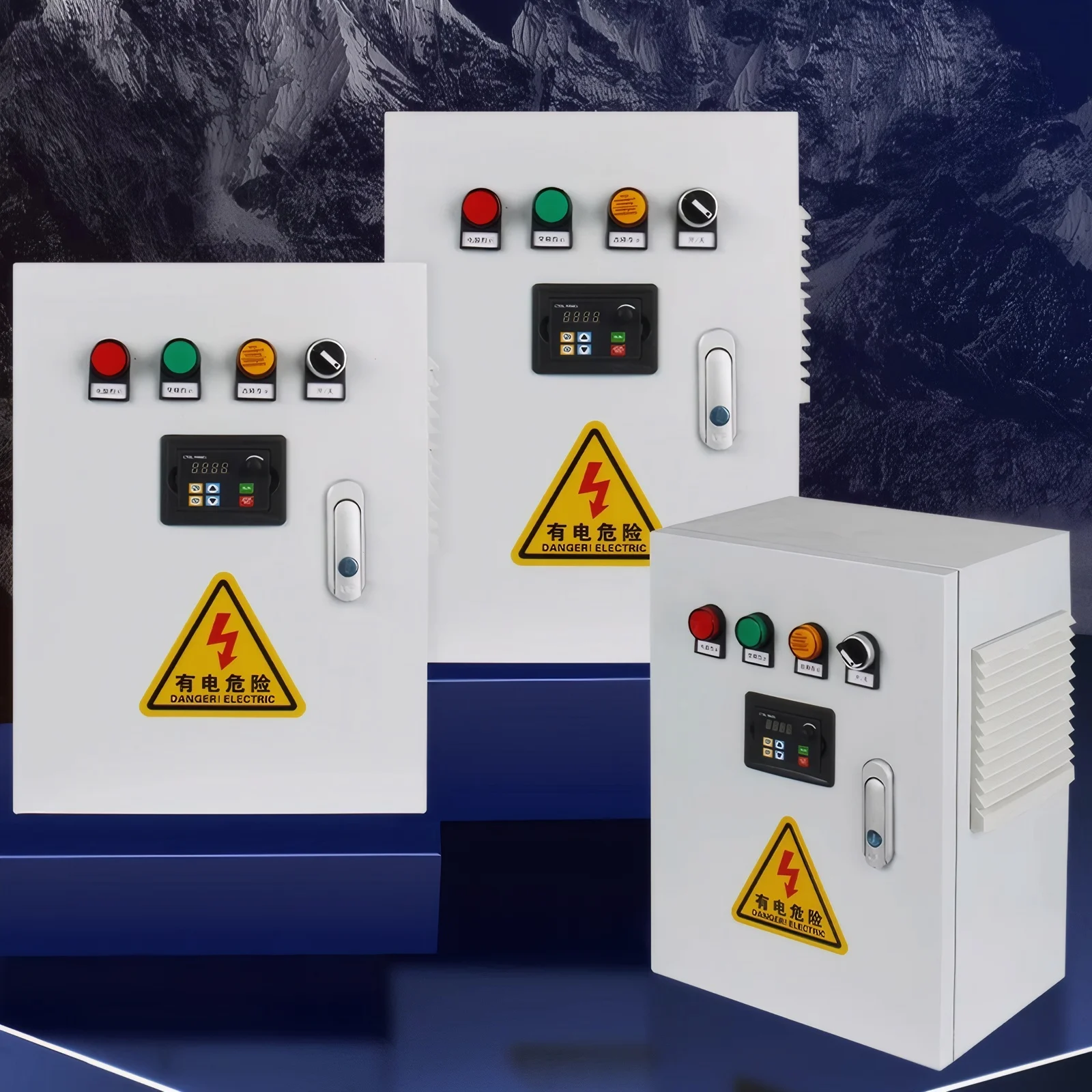 380V frequency conversion cabinet 0.75KW-90KW water pump fan motor speed control constant pressure water supply control cabinet