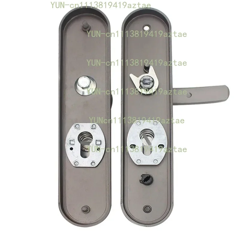 Universal Anti-theft Mortise Entrance Gate Handle Anti-explosion Security Ball Door Lock Handle Fix Distance 235mm