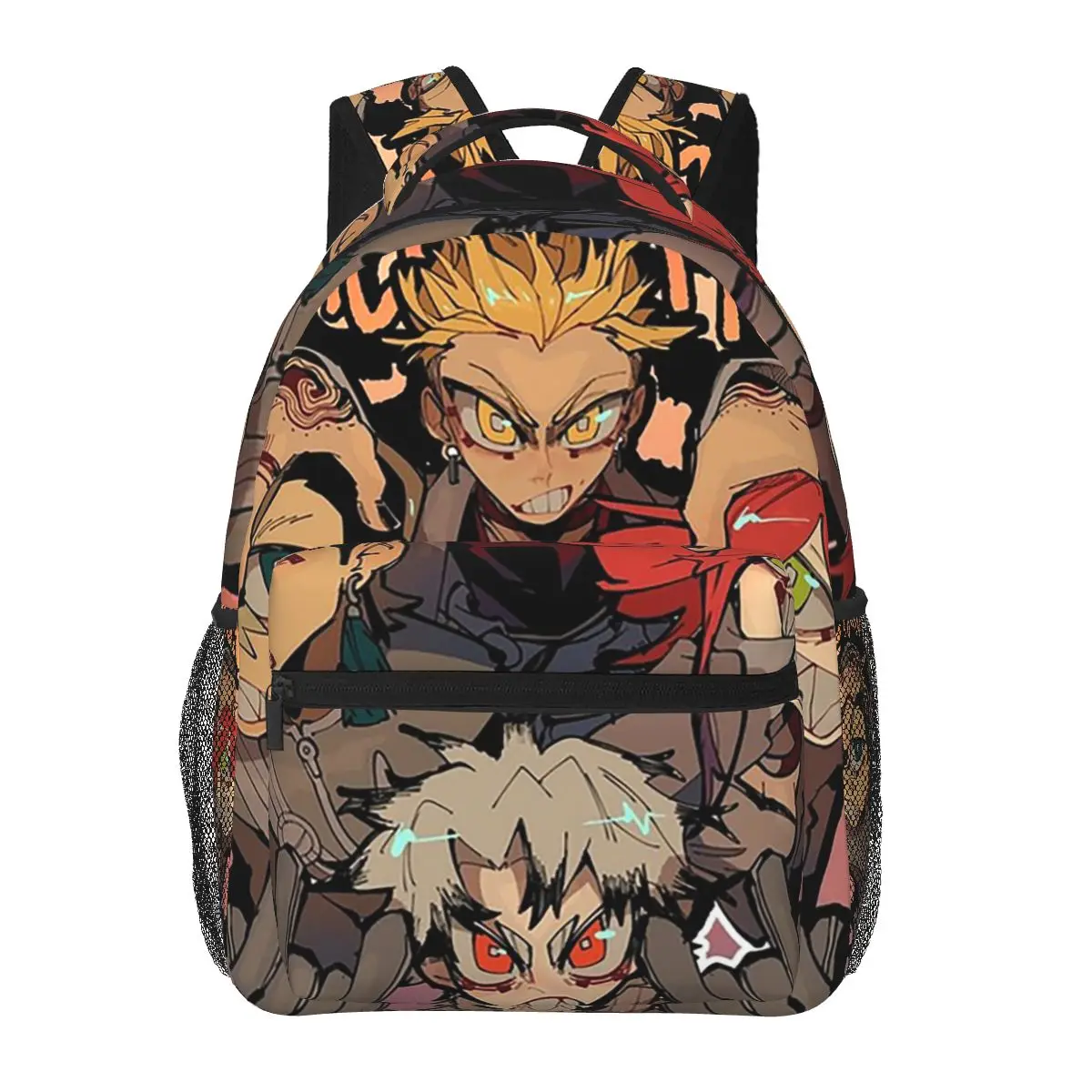 

Enjin Gachiakuta Anime Student Backpack School Bag Hiking Travel Daypack for Men Women Fashion Bookbag Shoulder Bags