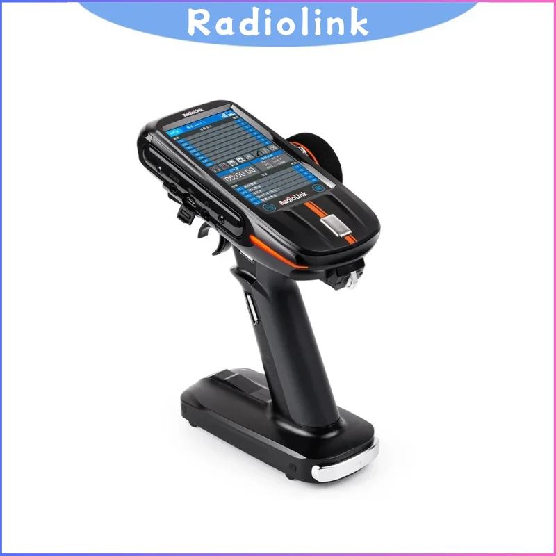 Radiolink RC8X 2.4GHz 8チャンネル送信機、4.3インチLCDタッチスクリーン搭載、TBS CRSF R8FG R4FGM対応、RCカー、ボート、ロボット用