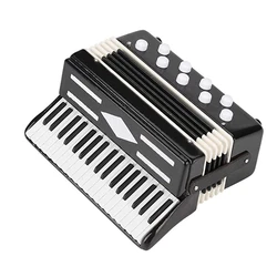 Miniature Accordion Mini Musical Instrument Accordion Exquisite Musical Instruments Holiday Decoration Music Gifts