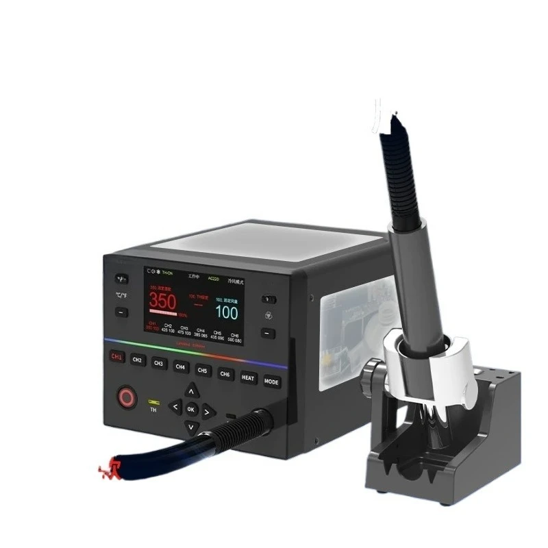 Hot air gun straight wind cyclone integrated, high power main board maintenance c