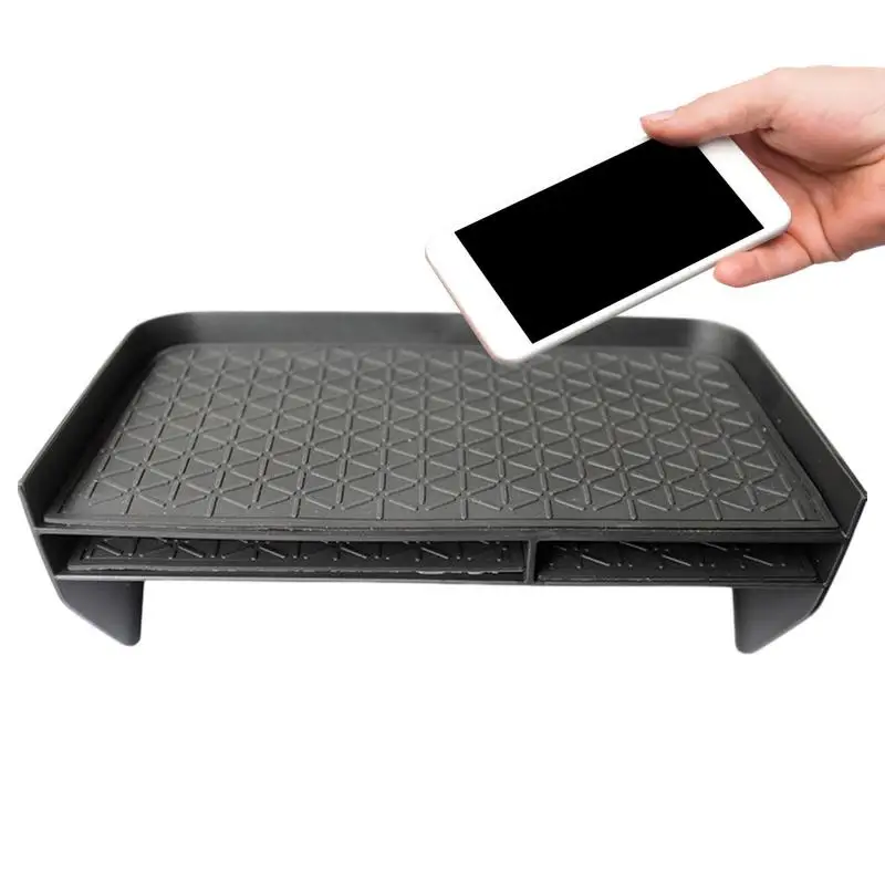 Нескользящая Автомобильная центральная консоль, подлокотник для хранения, органайзер, автомобильные аксессуары для Toyota Wildlander ящик для хранения на центральную панель управления