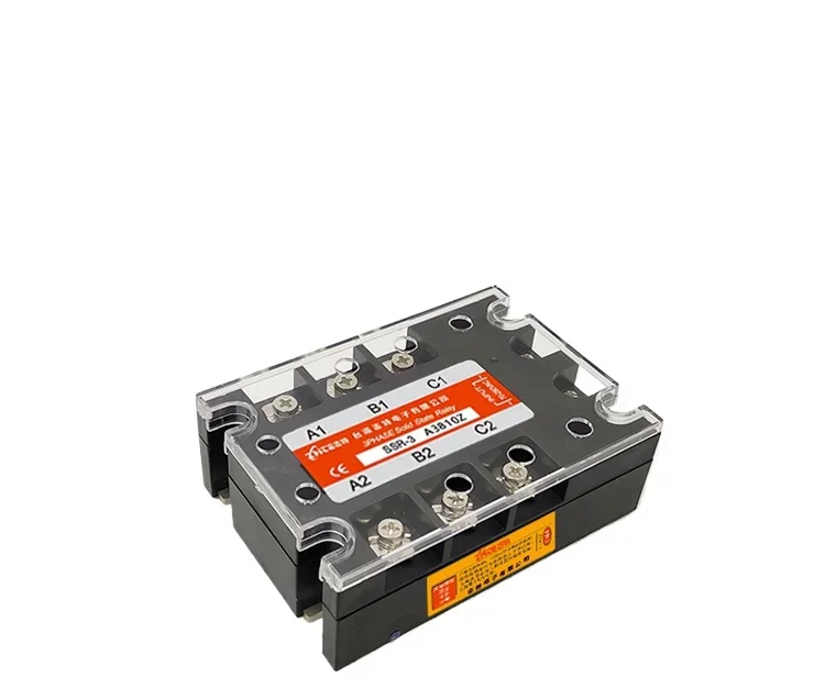 Three-phase Solid State Relay 120A / SSR AC Control AC MGR-3A38120Z / AC-AC220V