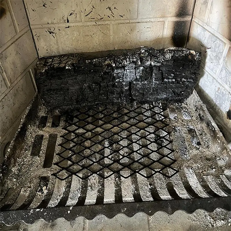 Fireplace Ember Retainer Steel Fireplace Grate Ember Retainer Mesh Fire Place Wire Mesh Keeps Burning Embers From Falling