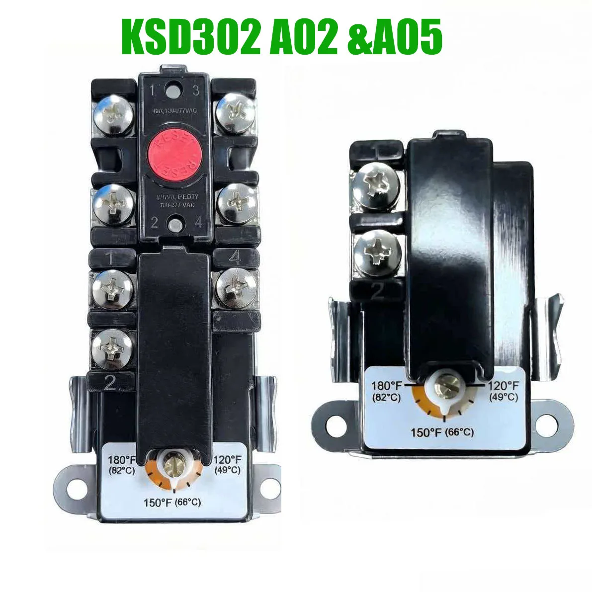 ksd302-サーモスタット温度制御スイッチ-82c-66c-49c-250v-40a-加熱冷却システム家庭用電化製品部品