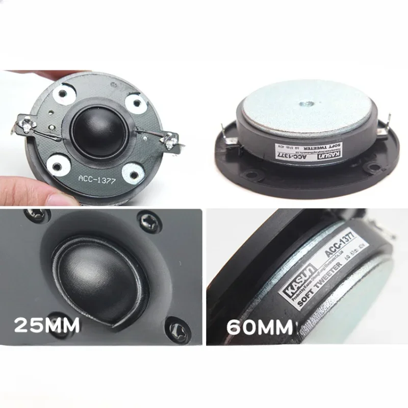 SOTAMIA 1 個 3 インチツイーター 4 オーム 40 ワットオーディオスピーカーシルクフィルムドーム HIFI 高音スピーカーサウンド音楽ホームシアタースピーカー