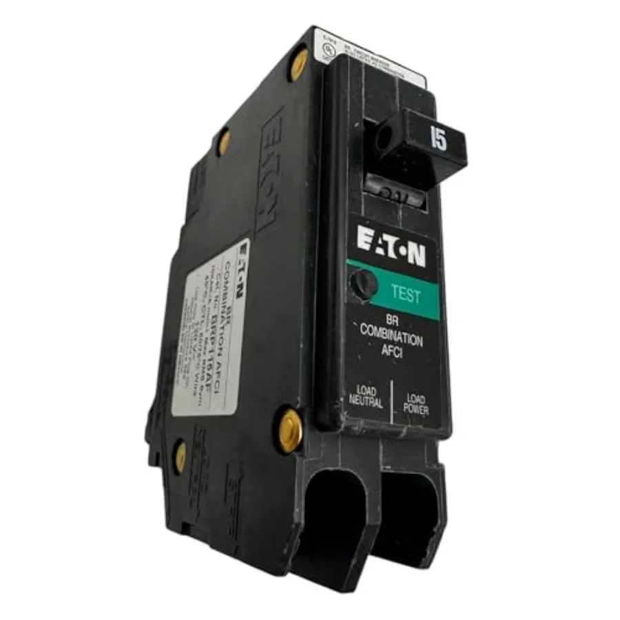 Eaton 15 amps Combination AFCI Single Pole Circuit Breaker