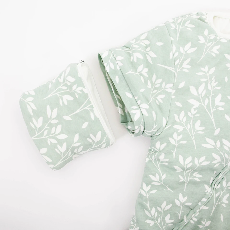 Sac de couchage détachable Anti-coup de pied 3,5 ensemble 100% coton garder au chaud manches amovibles douces produit de couchage Anti-surprise
