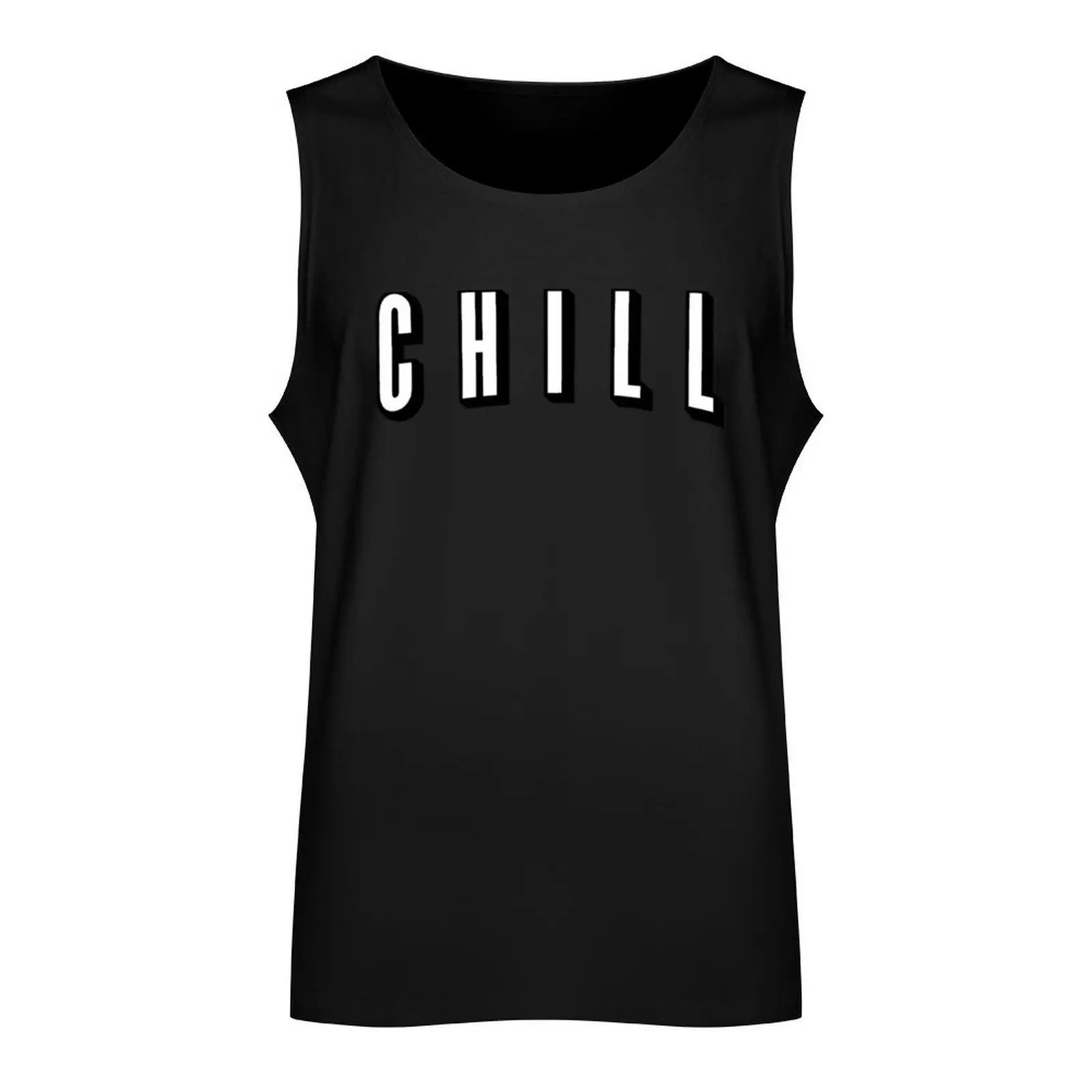 Netflix & Chill Tank Top sleeveless Men's t-shirts fitness clothing for men Top summer