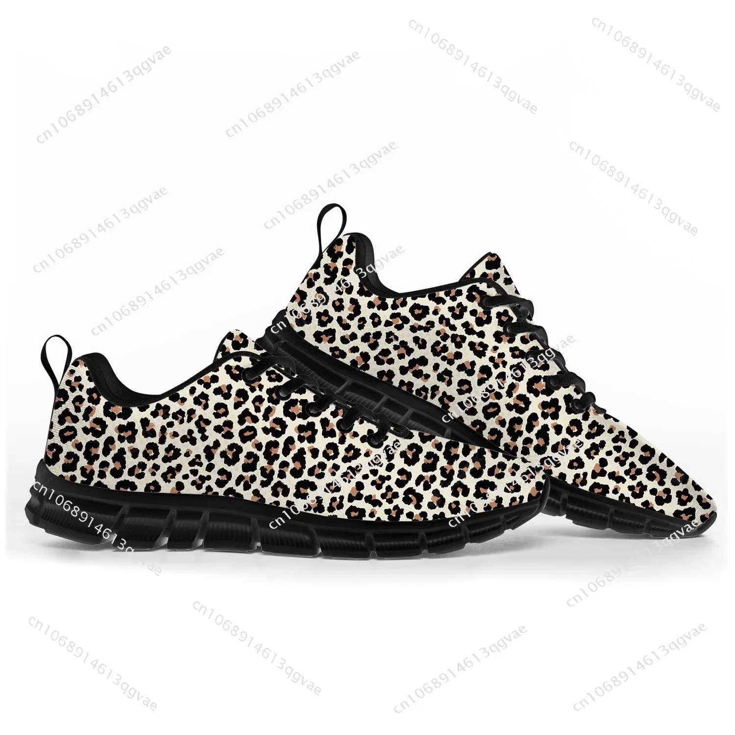 Leopard Print Fashion Sports Shoes Mens Womens Teenager Kids Children Sneakers Tide Printed Causal Custom Quality Couple Shoes