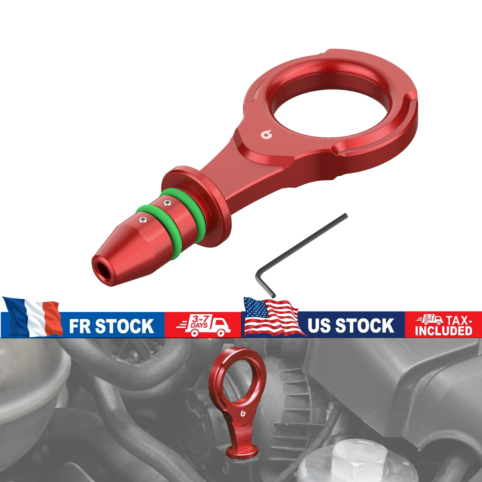 

(EU&US Stock)Oil Dipstick Handle for 1.8/2.0L EA888 Gen3 for VW for Golf 7/8 GTI R for Passat for Audi A3 S3 8V Q3 for SEAT Leon