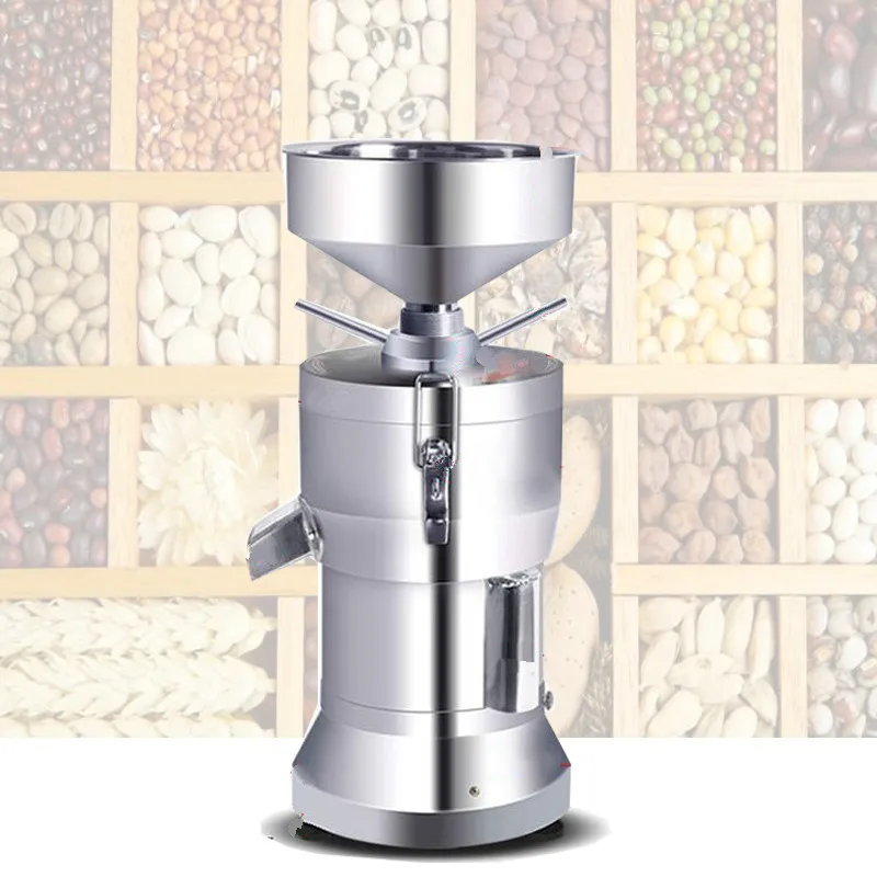 Commercial Breakfast Cafe Large Volume Tofu Grinder, Automatic Fresh Ground High Power Slurry Separation Soy Milk Maker