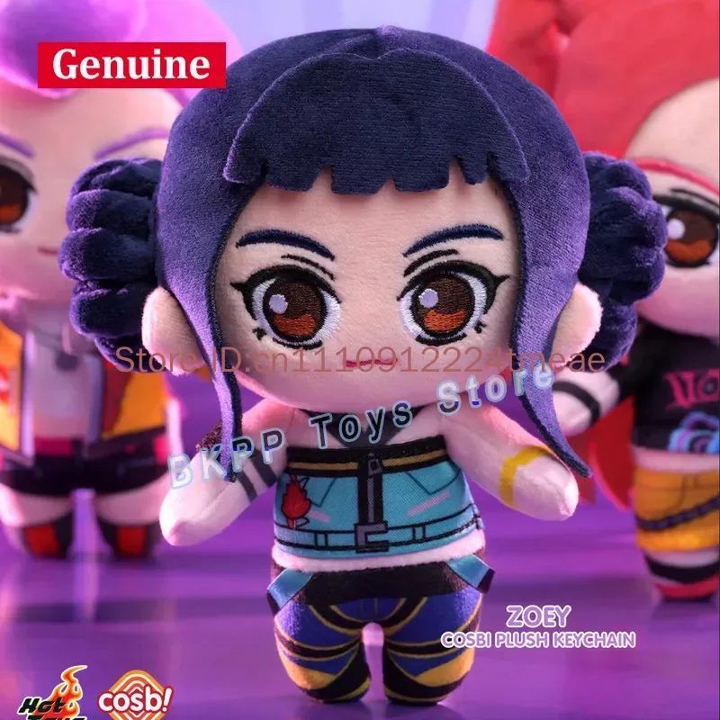 HotToys COSBI K-pop Demon Hunters Blind Box HUNTR/X Plush Keychain Pendant Doll Action Figures Saja Cute Model Mystery Box Gifts - view 5