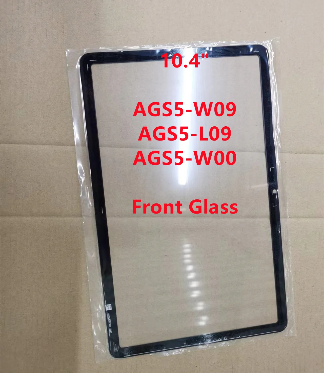 Pantalla táctil de cristal frontal para Huawei MatePad, Panel exterior LCD con prueba de pegamento OCA, 10,4 pulgadas, Original, para AGS5-W09 SE AGS5-W00, AGS5-L09