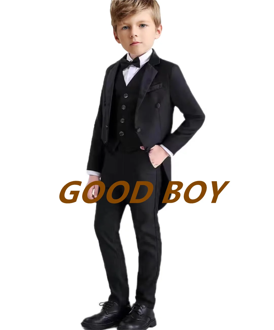 

Formal boy wedding children's suit white party blazer pants christening dress children's dress gentleman junior prom evening dre