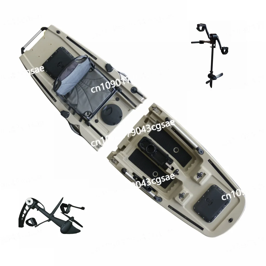 New Splicing Fishing Splicing Boat Foot Stamping Power Boat Can Be Split